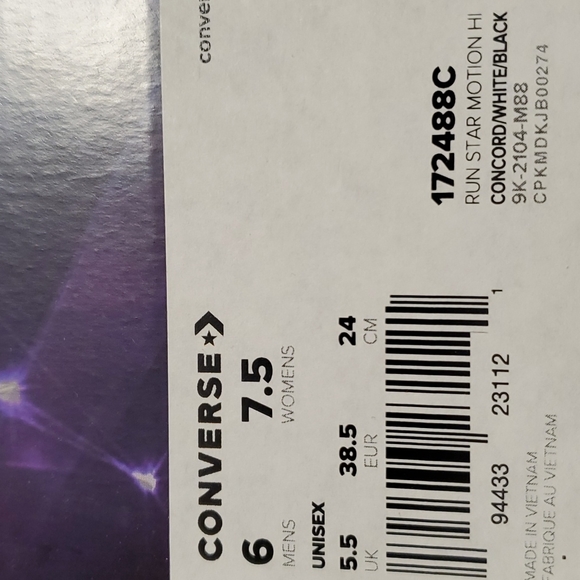 Converse x Space Jam: Run Star Motion LIMITED EDITON / 172488C - Picture 16 of 16